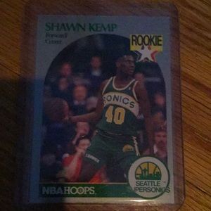 Shawn Kemp rookie rare card 10 gem mint